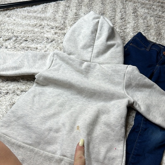 7 hello Kitty sweatshirt hoodie, Old Navy jegging like new denim jeans - Picture 8 of 12